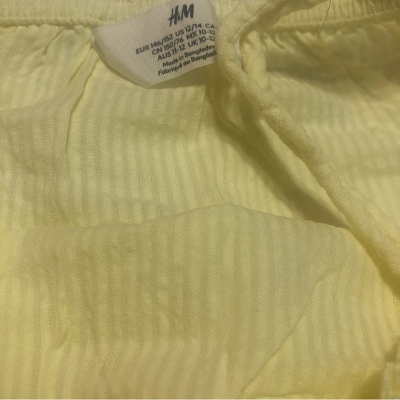 H&M 2 Pack NWT Cotton Summer Slip Dresses - Girls Sz 12-14 - Picture 3 of 5
